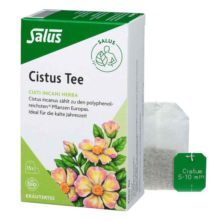 Cistus Kräutertee Bio Beutel Salus, 15 St