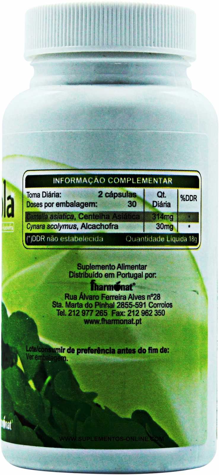Fharmonat Gotu Kola Pack Recibe 2 Paga 1 60+60 Cápsulas