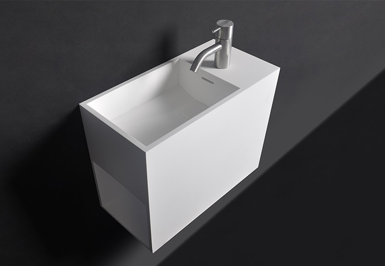 SSI Design Rhode Island fontein Solid Surface 45x22x38cm