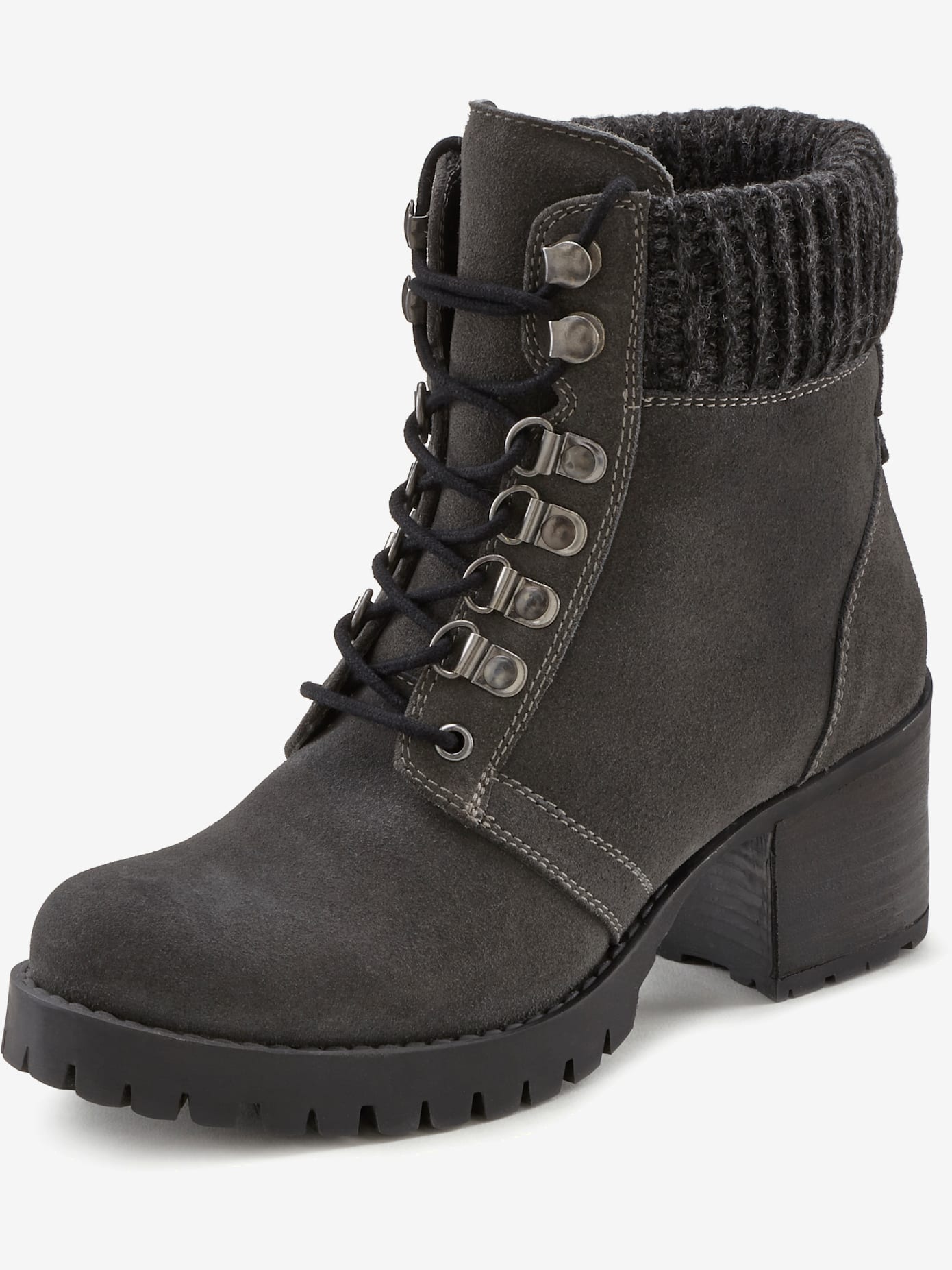 Bottines à lacets cuir de qualité