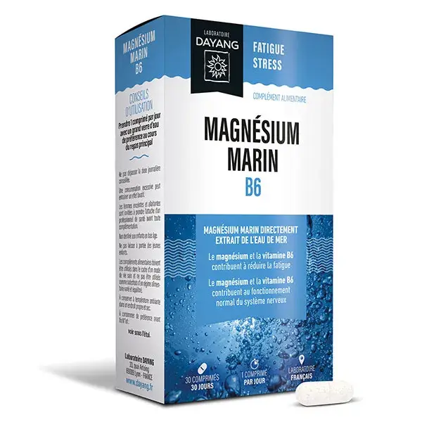 Dayang Marine Magnésio B6 30 comprimidos