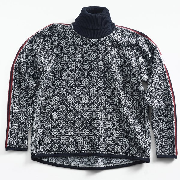 Pull DALE OF NORWAY FIRDA F SWEATER BLACK OFF WHITE