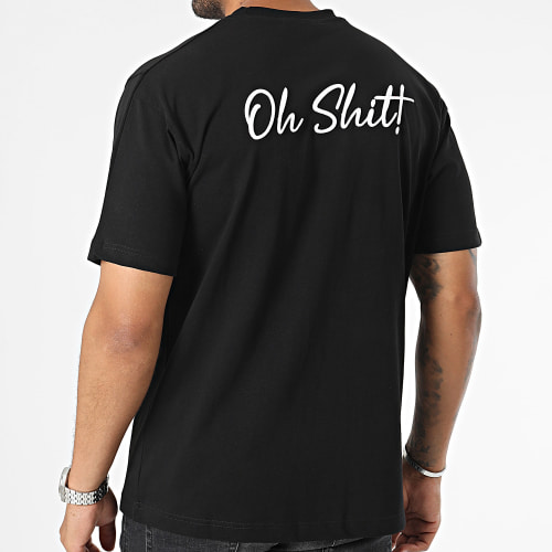 Tee Shirt Oversize Large Noir