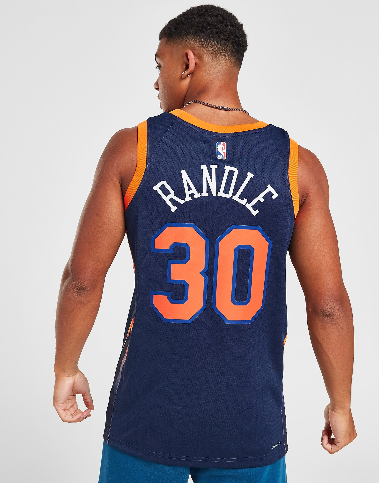 Jordan Maillot NBA New York Knicks Randle #30 Swingman Homme