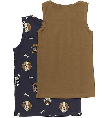 Minymo Undertr?je - 2-pak - Brun/Parisian Night m. Hunde