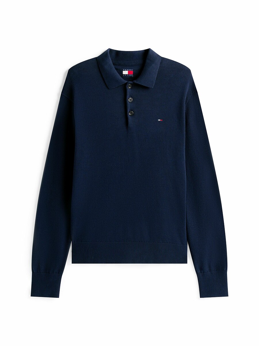 TOMMY JEANS<br>Suéter com fechamento de botões