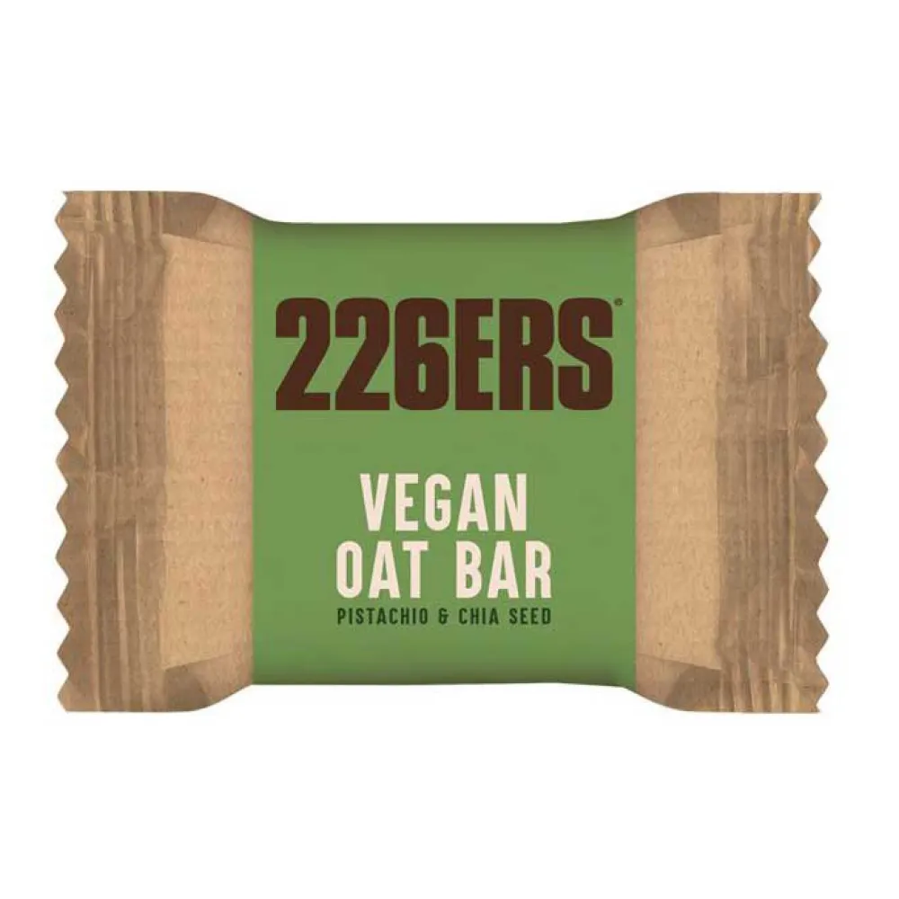 Barra de energia vegana de aveia com pistache e sementes de chia 226ERS 50g