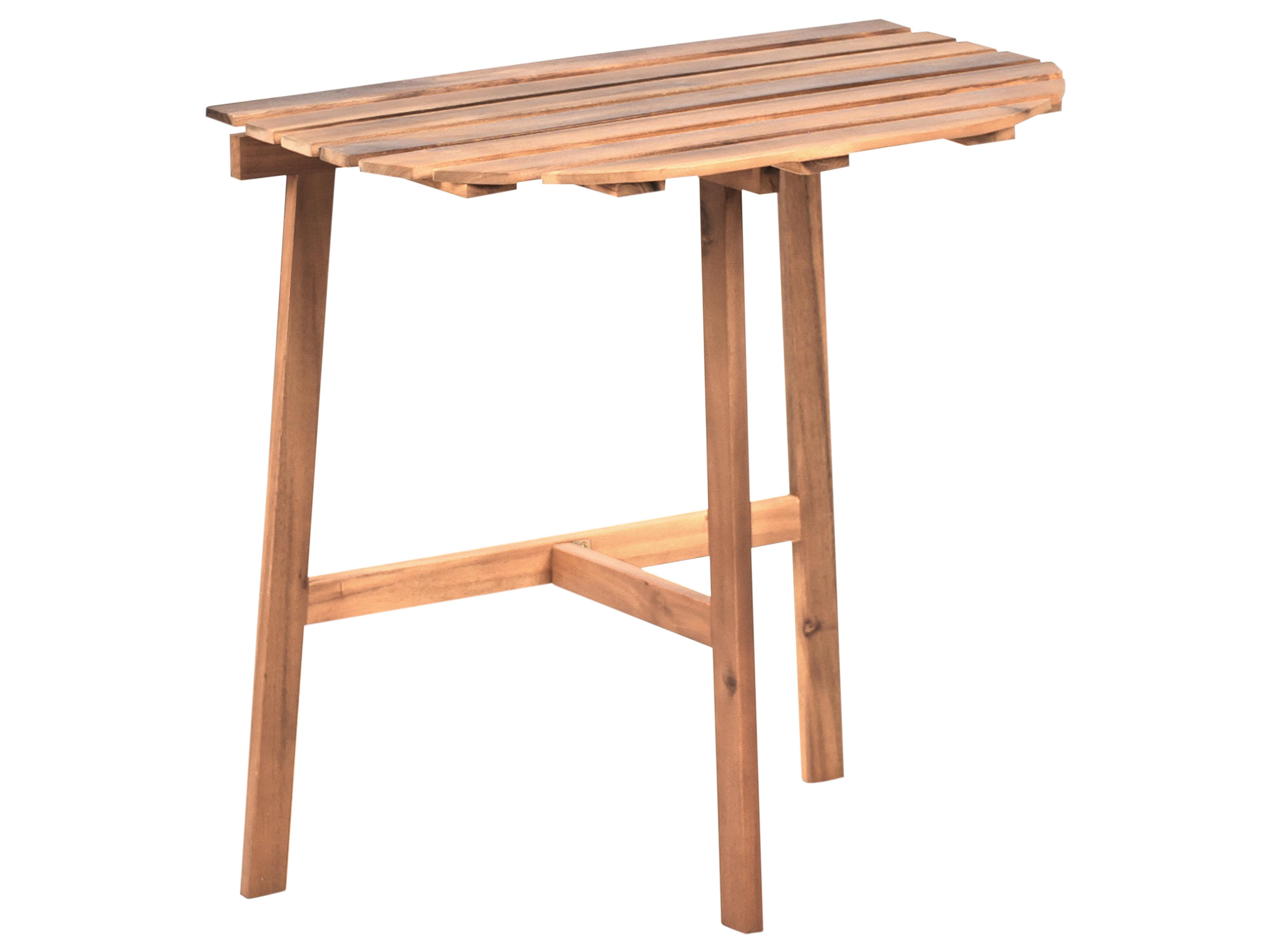 Bistrotafel OSIGO 44 cm 70 cm Acaciahout Bruin