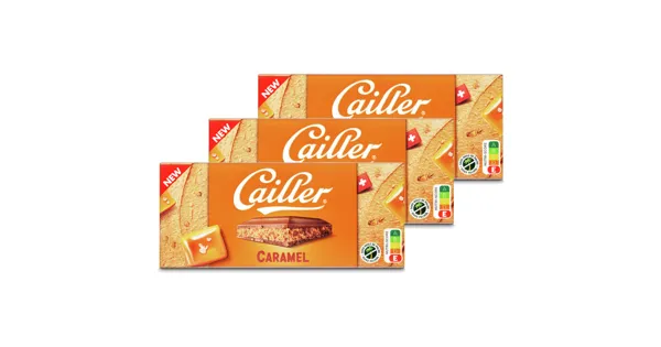 Cailler Caramel 3x96g