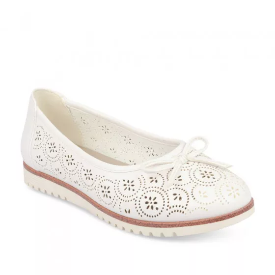 Ballerines BLANC NEOSOFT FEMME