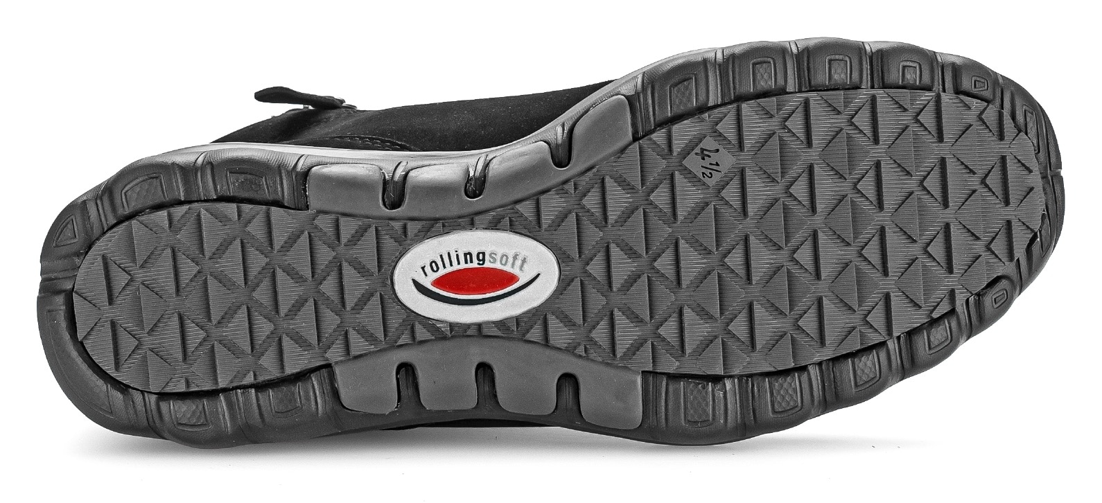 Gabor Rollingsoft Schnürboots  , Keilabsatz, Komfortboots mit profilierter Gummilaufsohle