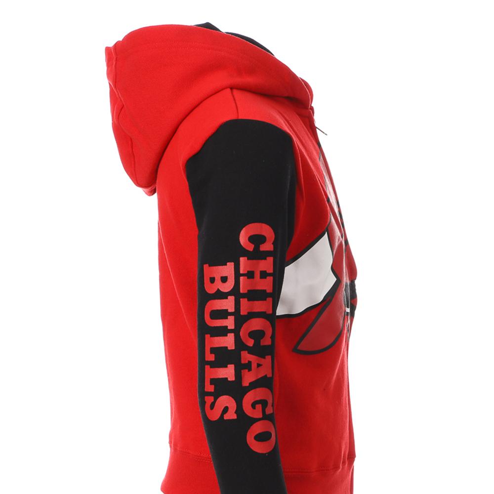 NBA Sweat Zippé Rouge Garçon NBA Chicago Bulls