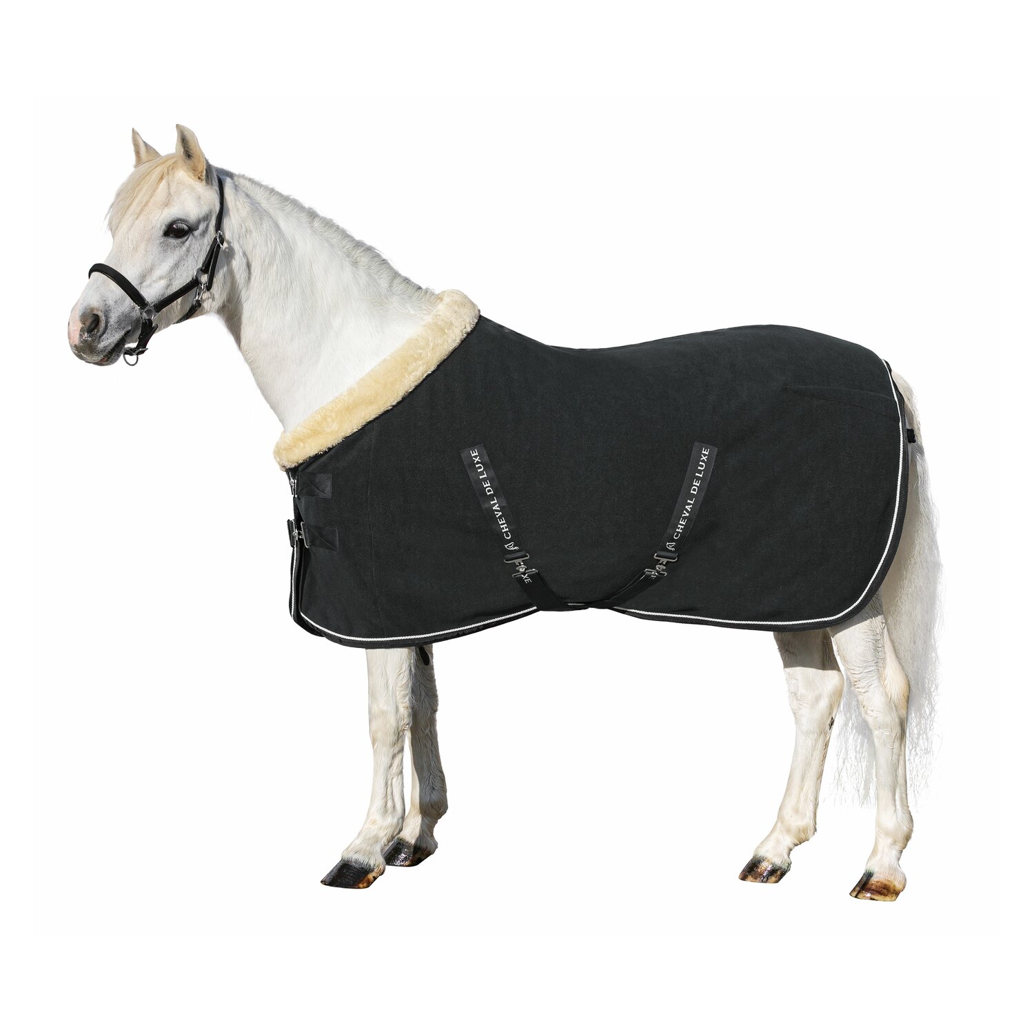 Cheval de Luxe Abschwitzdecke Nantes  - black