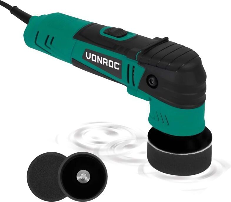 VONROC - Polijstmachine - Compact - 50 mm en 75 mm Schijven