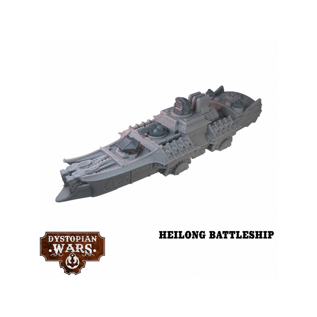 Dystopian Wars: Heilong Battlefleet Set