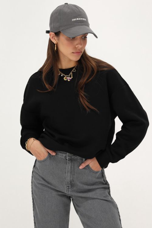 Zwarte sweater 