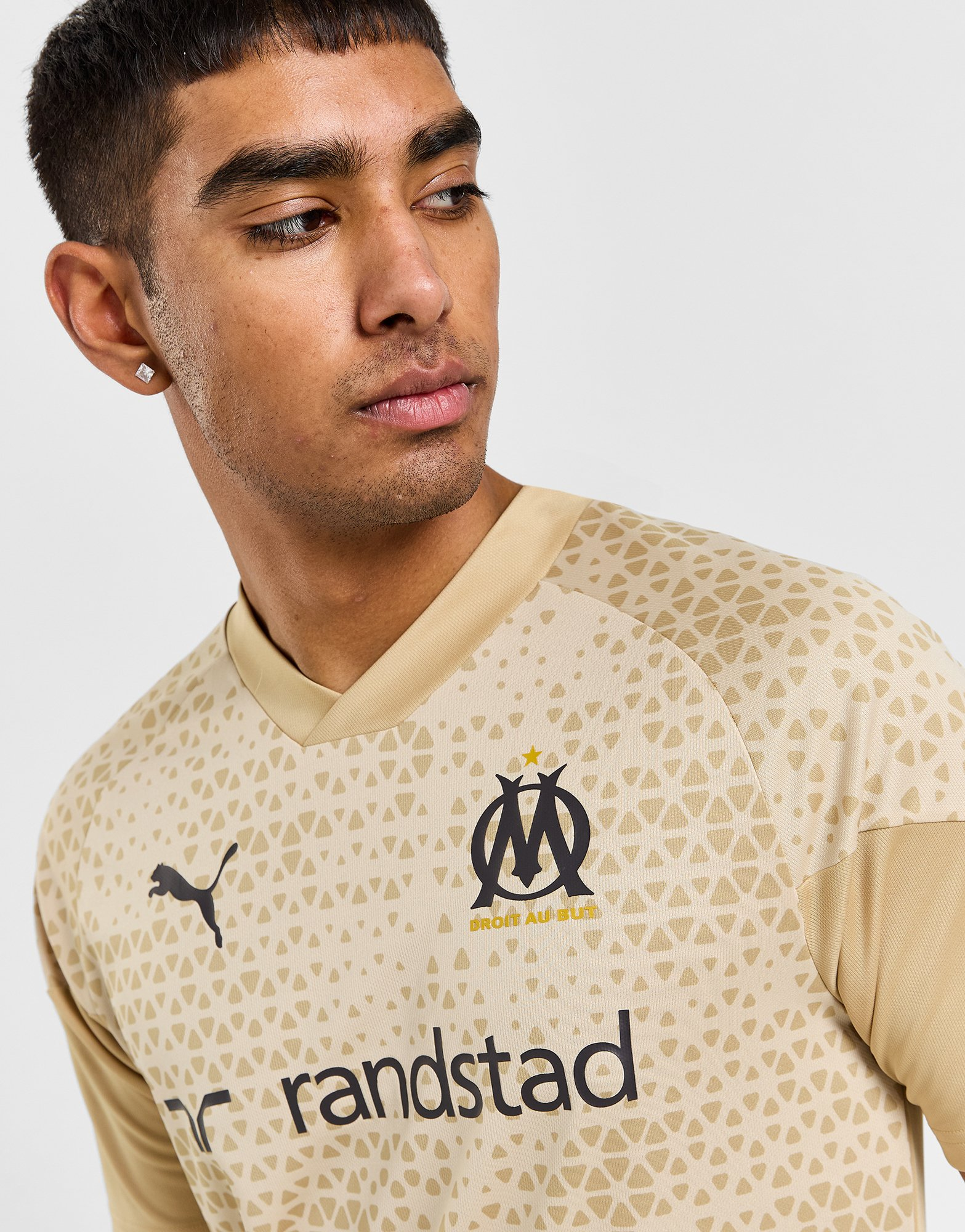 Puma Maillot d'entraînement Olympique Marseille Homme