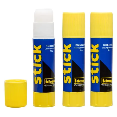 Idena Klebestift, 3 Stück à 10 g, lösungsmittelfrei
