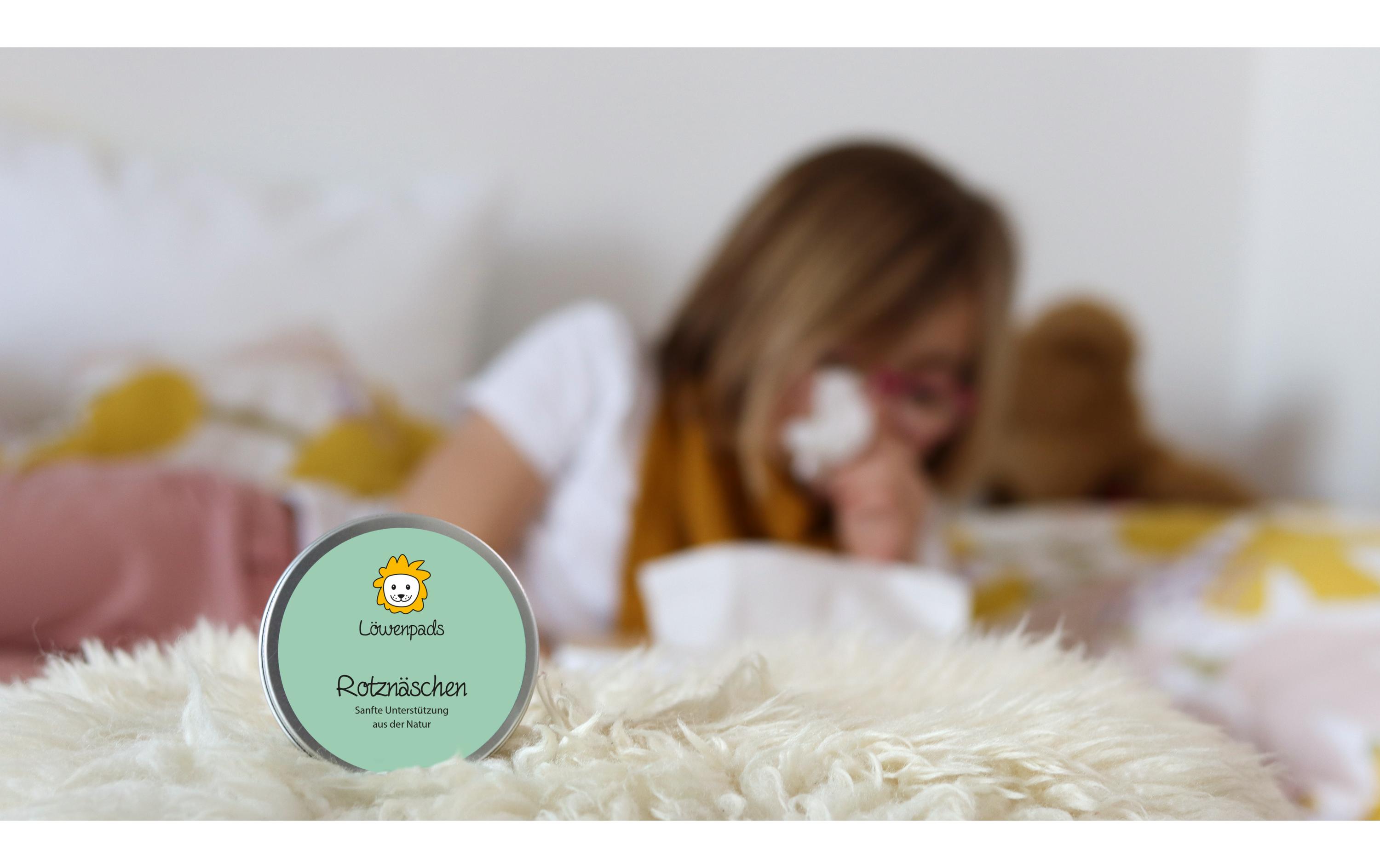Kräuterpads Dose Rotznäschen 5 StückKräuterpads für Babys