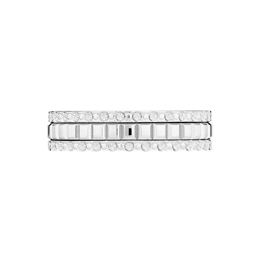Alliance Herma Ruban Plat Or Blanc