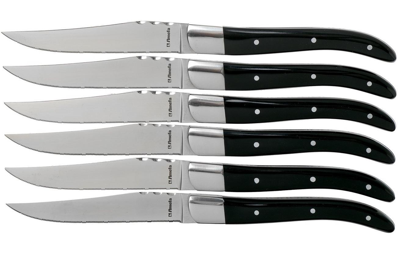 Amefa Royal Steak 2520 steakmessen 6 stuks in magnetische giftbox