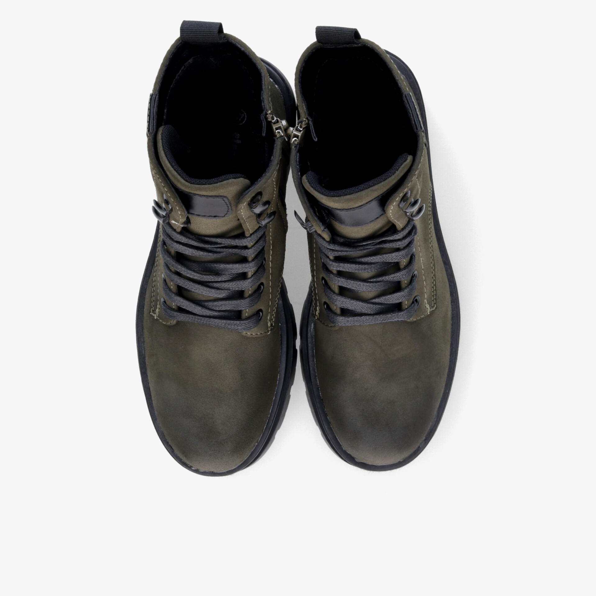 street shoes Damen Schnürstiefeletten grün