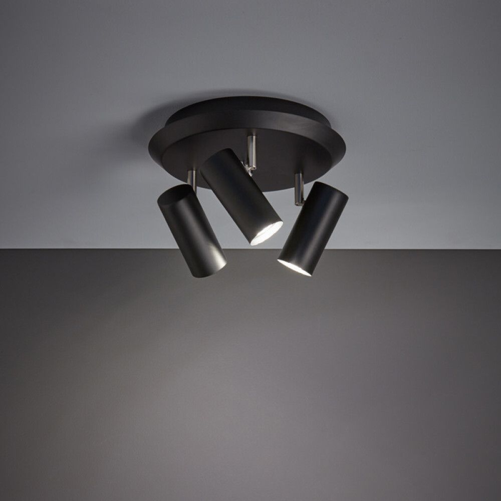 TAKLAMPE MARKSLÖJD BARCELONA SORT