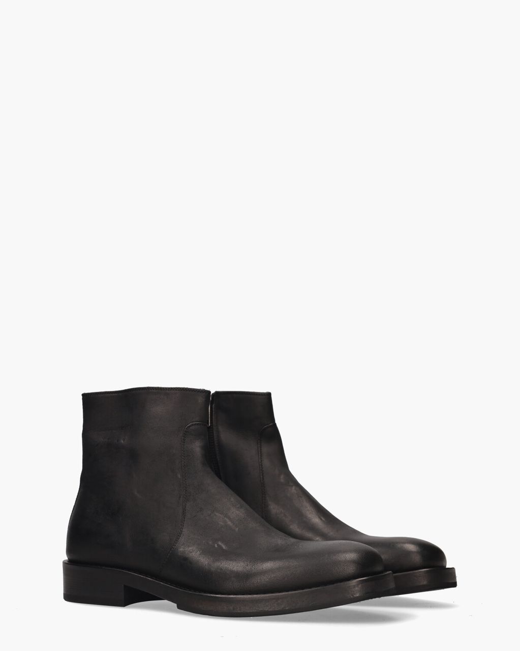 Fabrizio Silenzi 3007 Zwart Heren Enkelboots