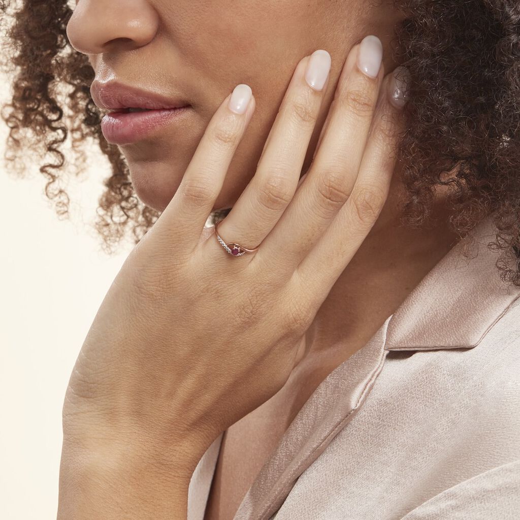 Bague Or Jaune Karmele Rubis