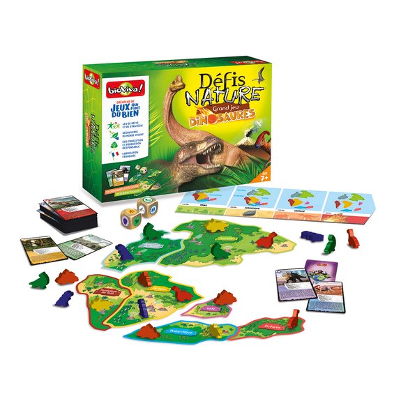 Le grand jeu Défis Nature - Dinosaures