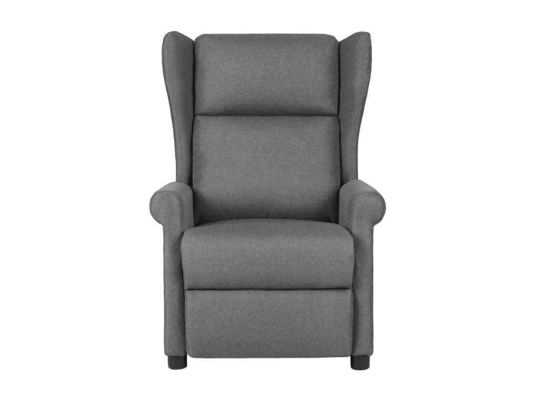 Fauteuil de massage Gris clair Tissu