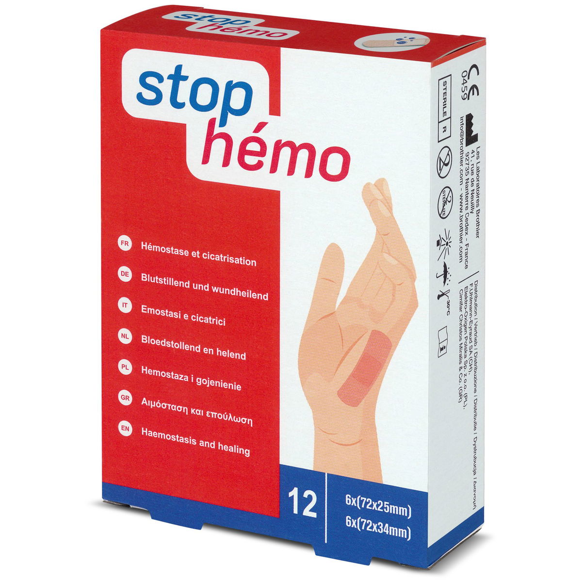 stop hémostop hémo   Pflaster