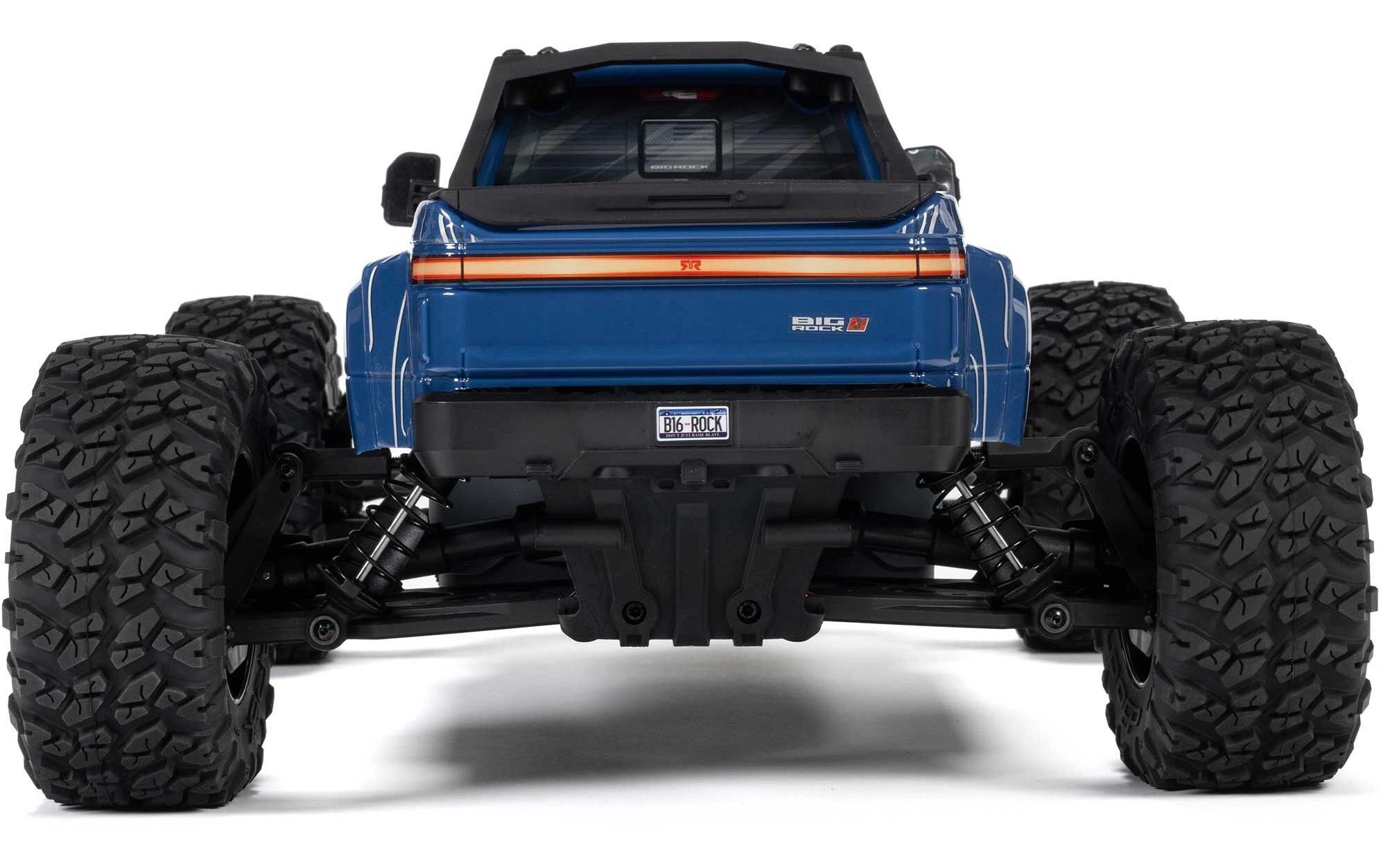 Monster Truck Big Rock BLX 223S, Blau ARTR, 1:10<br>4 x 4 Off-Road Model