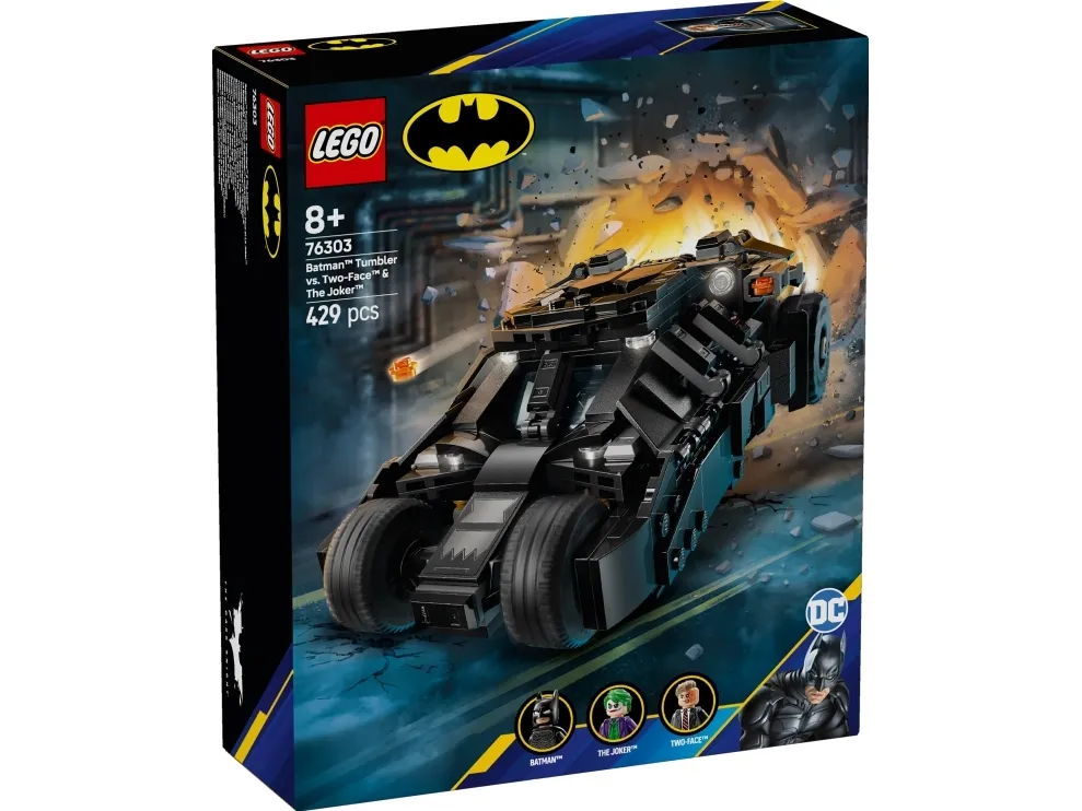 LEGO Super Heroes DC 76303 Batmans™ Tumbler mod Two-Face™ og Jokeren