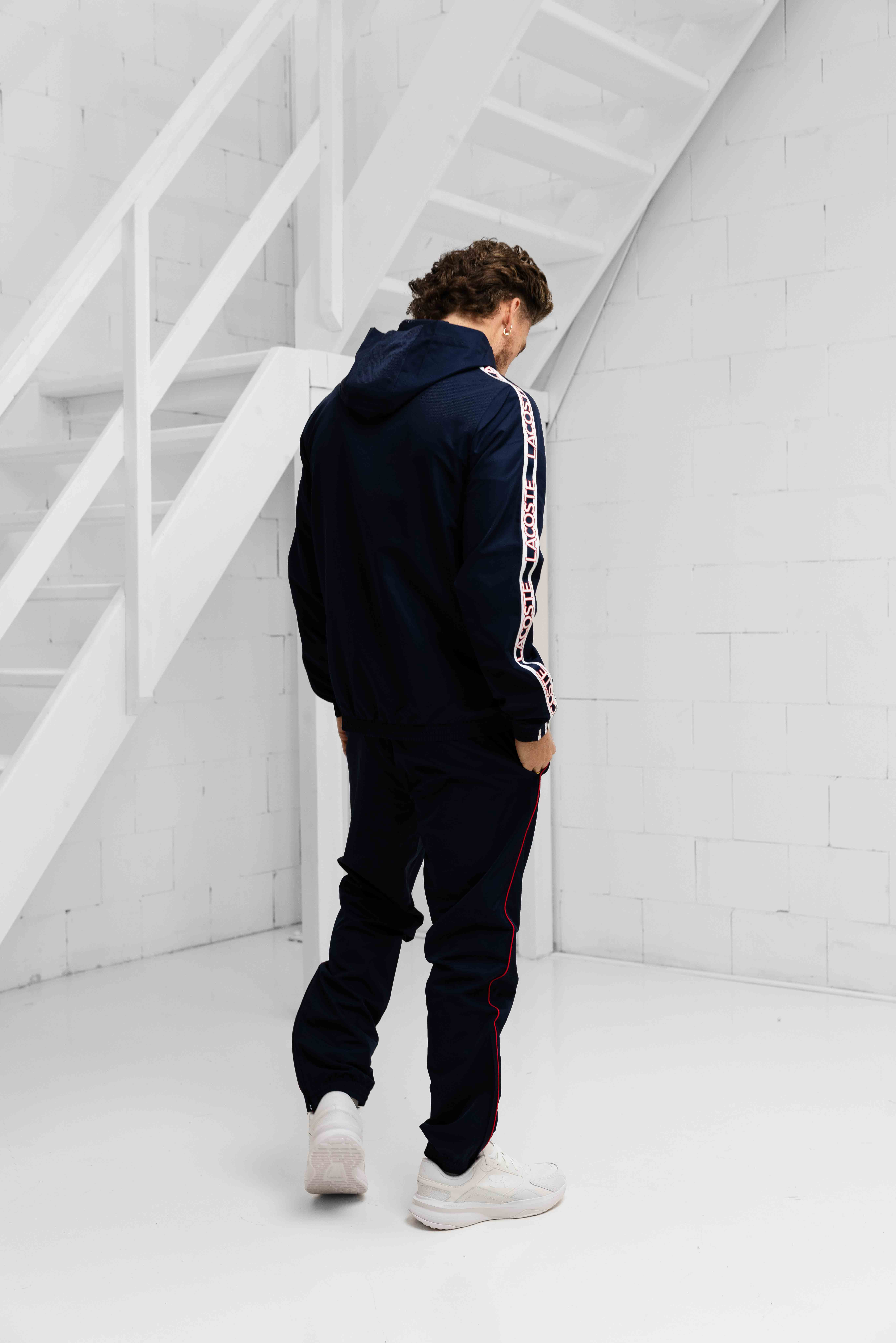 Lacoste Sport Trainingspak Heren Donkerblauw