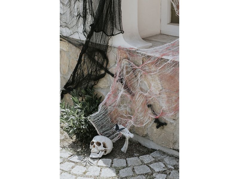 Partydeco Halloweenfigur Skelett 5-teilig Halloween Dekoration Skelett