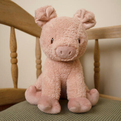 Peluche cochon - Little Farm -25 cm - LITTLE DUTCH