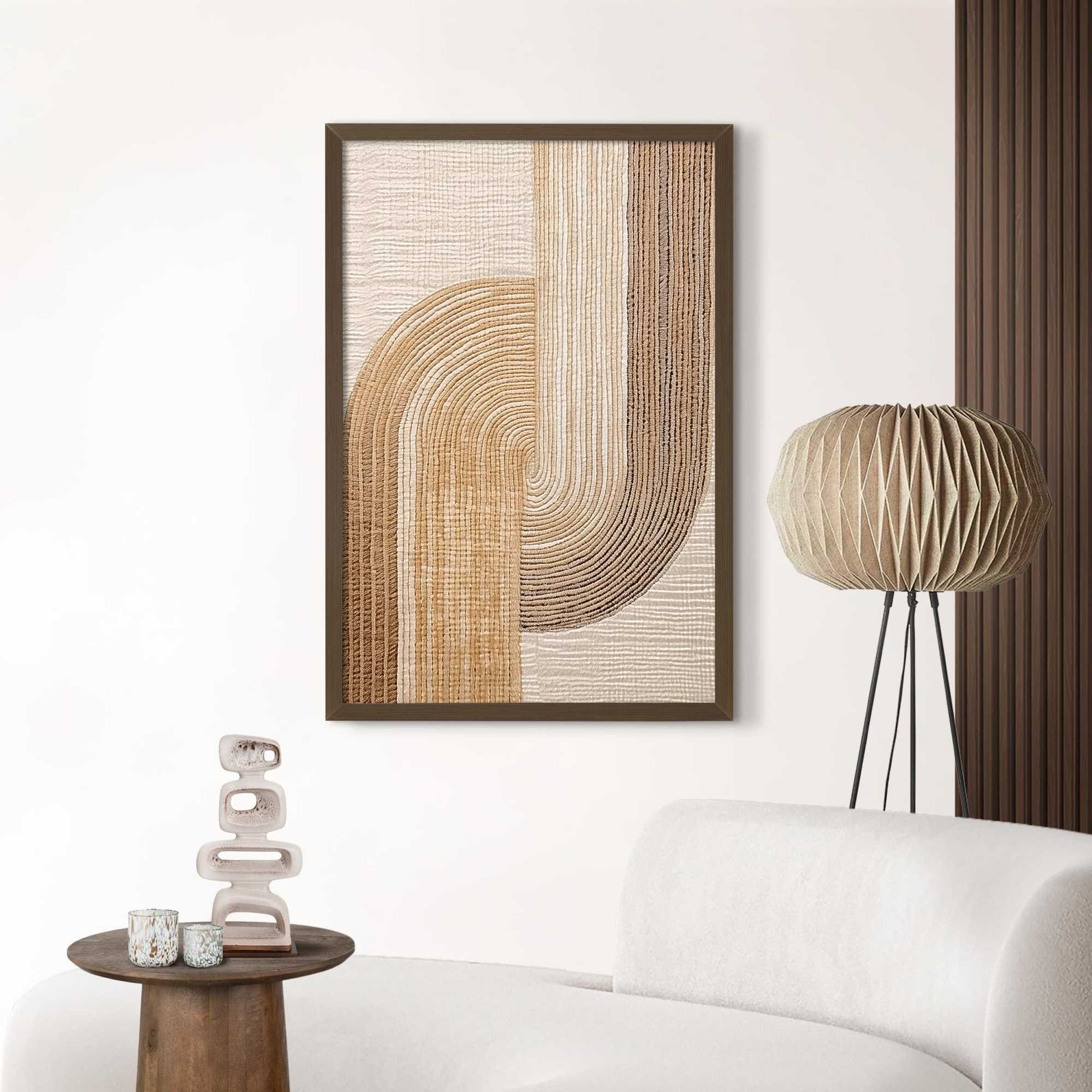 Reinders! Bilderrahmen »Bilderrahmen Poster 61x91,5 oder 50x70« für 1 Bilder Wohnzimmer - Walnuss - MDF - 64,5x95 cm