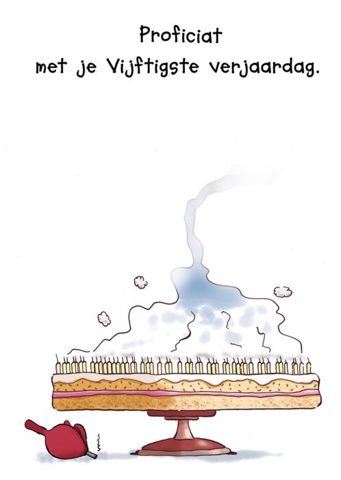 Doodles | Verjaardagskaart | 50 | Abraham