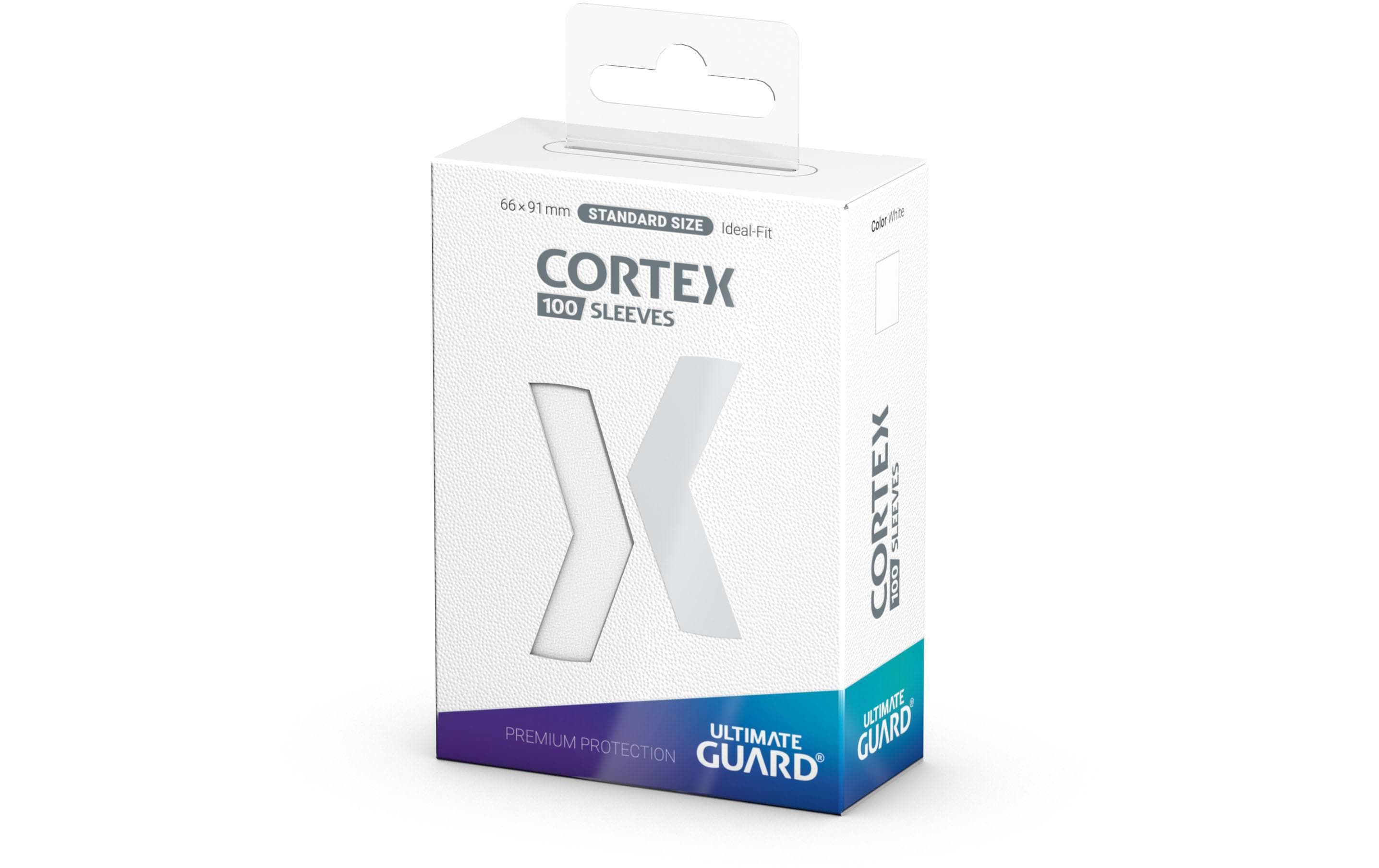 Kartenhülle Cortex Sleeves Standardgrösse Weiss 100Ideal-Fit Sleeves 66 x 91 mm