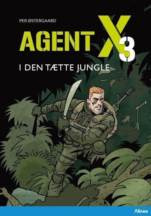 Agent X3 I Den Tætte Jungle, Blå Læseklub - Per Østergaard - Bog