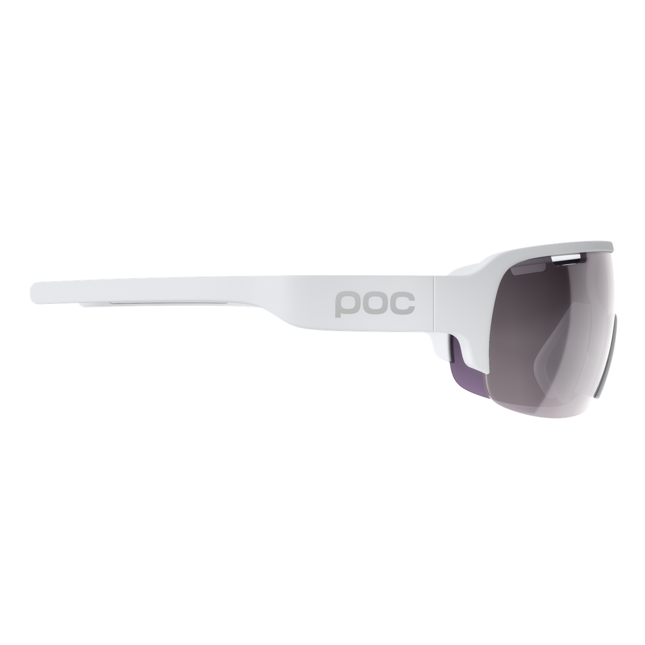 POC DO Half Blade Cykelbriller Hydrogen White Clarity Road Silver Mirror