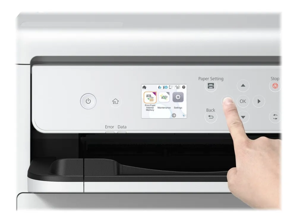 Epson WorkForce Pro WF-M5399DW - Printer - S/H - Duplex - blækprinter - A4/Legal - 1200 x 2400 dpi - op til 25 spm - kapacitet: 330 ark - USB 2.0, Gigabit LAN, Wi-Fi(ac)