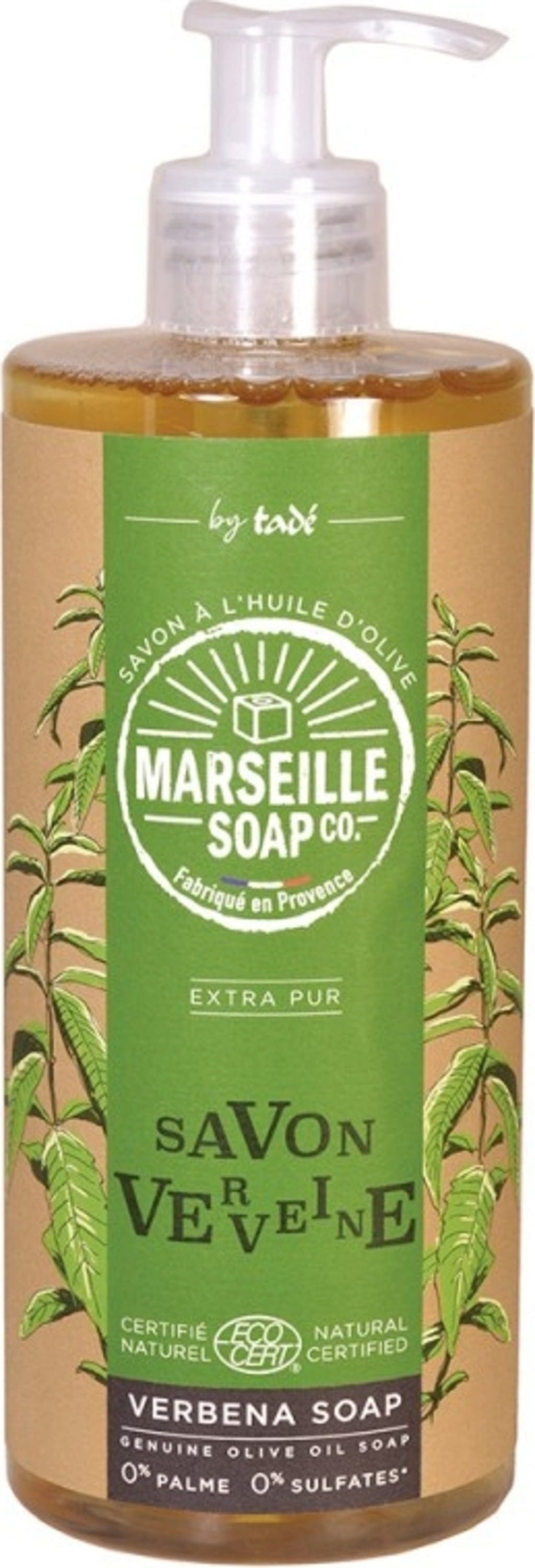 Tadé Pays du Levant  Flüssige Marseille-Seife mit Duft, Verbene (500 ml)