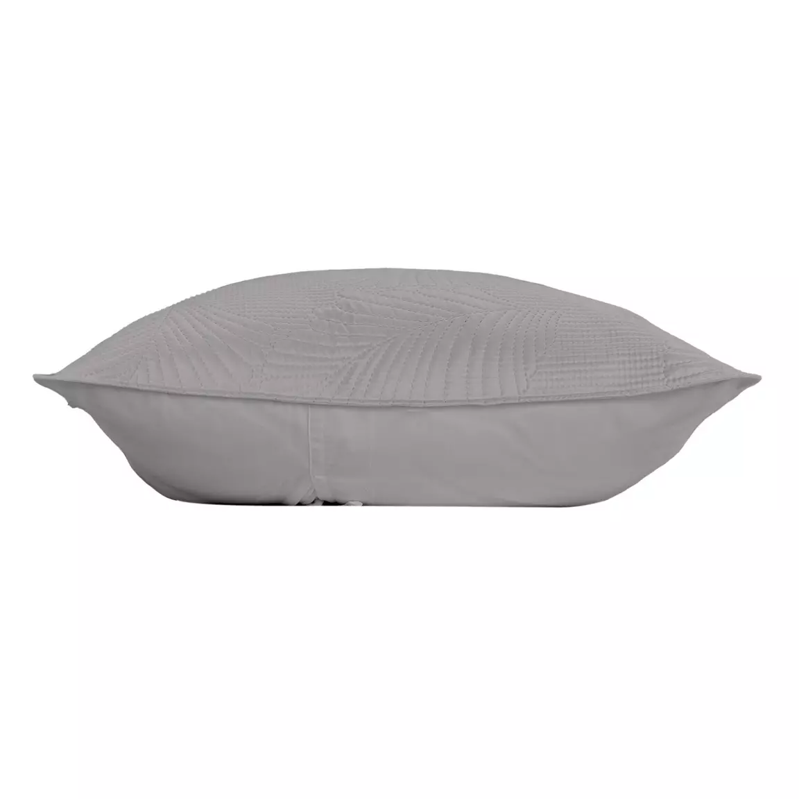 Housse de coussin carrée microfibre (60 x 60 cm) Palombine Grise