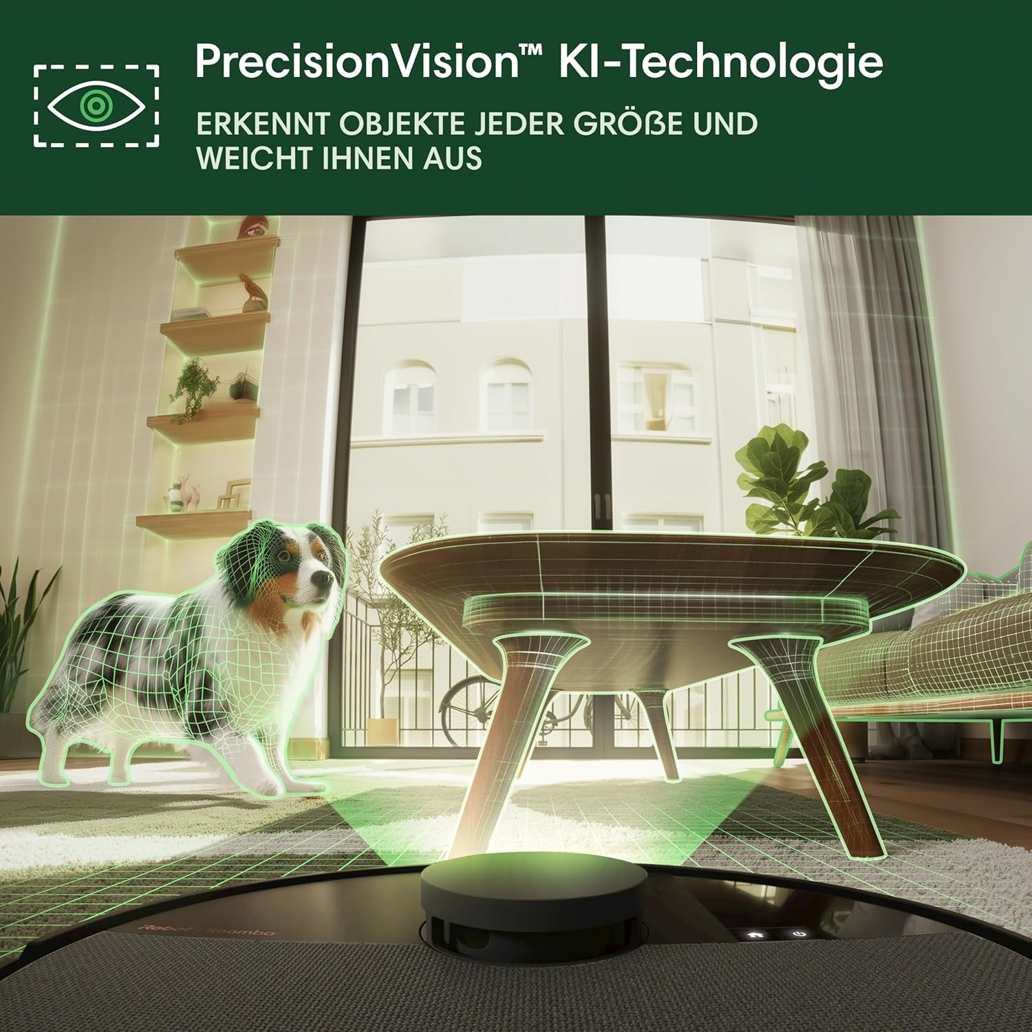 iRobot Roomba Plus 505 Combo Robot + AutoWash Dock Saugroboter mit Wischfunktion - Multifunktinales Dock - Clearview Pro LiDAR - 7000Pa - DualClean Wischpads mit PerfectEdge - SmartScrub - Schwarz