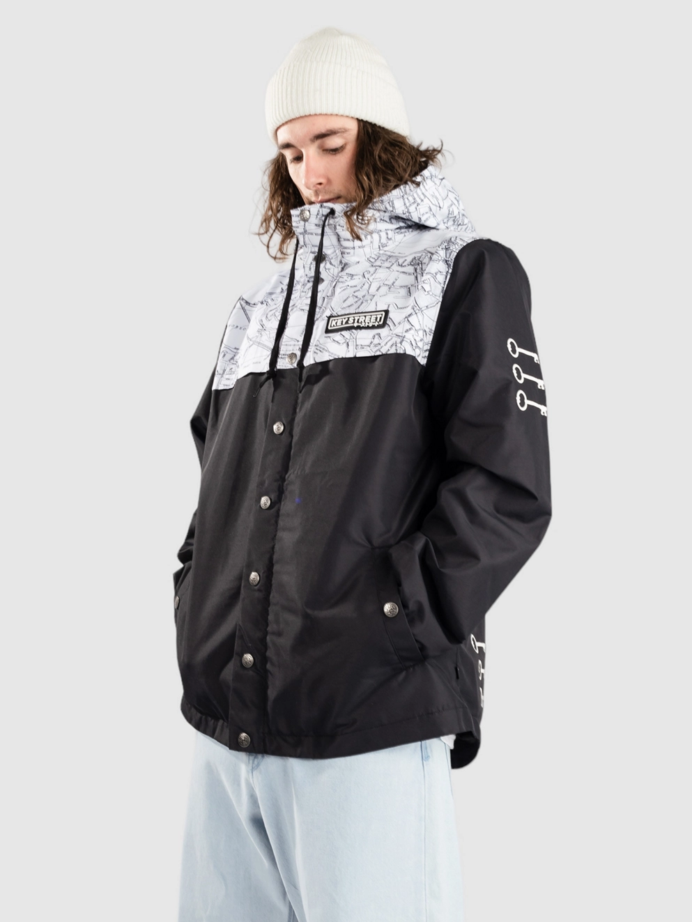 Key Street Auckland Jacket black