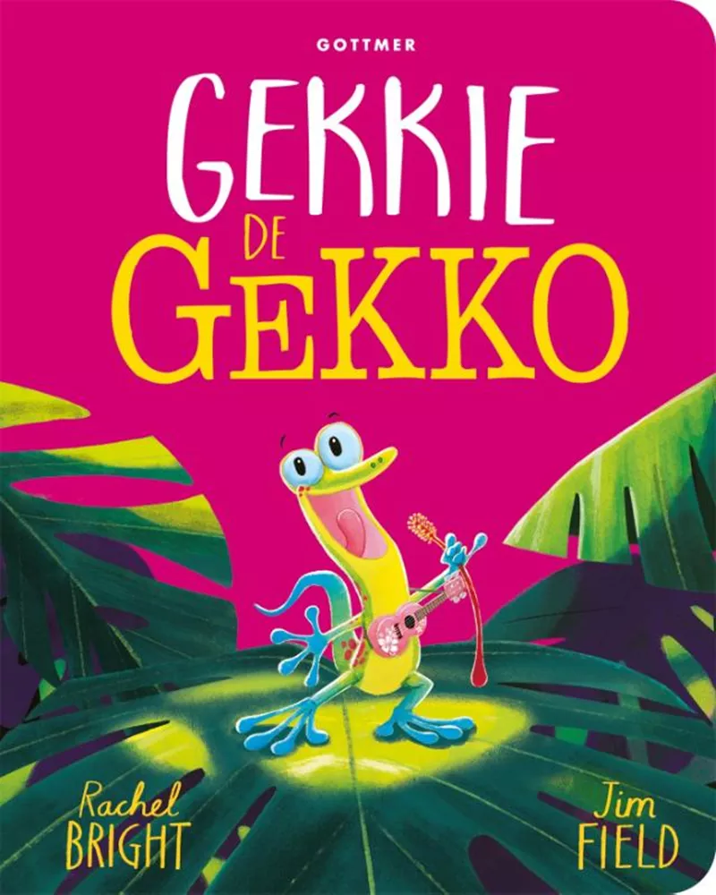 Kartonboek: Gekkie de gekko 3+