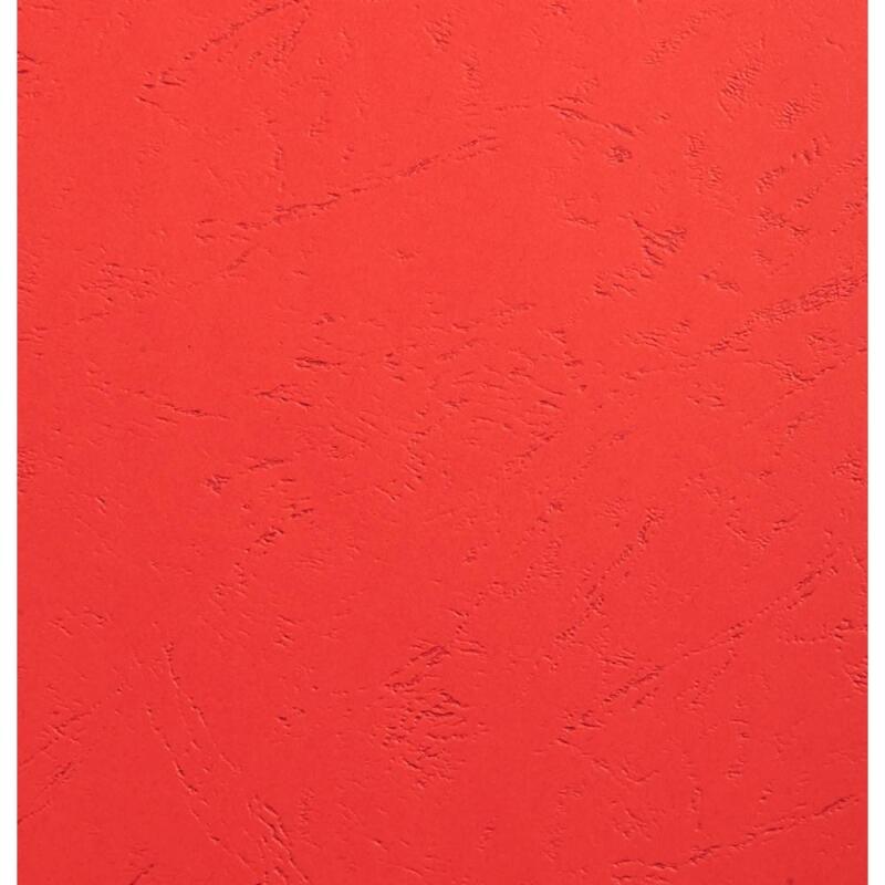 Paquet de 25 couvertures grain cuir pour reliure A4 - Couleurs assorties