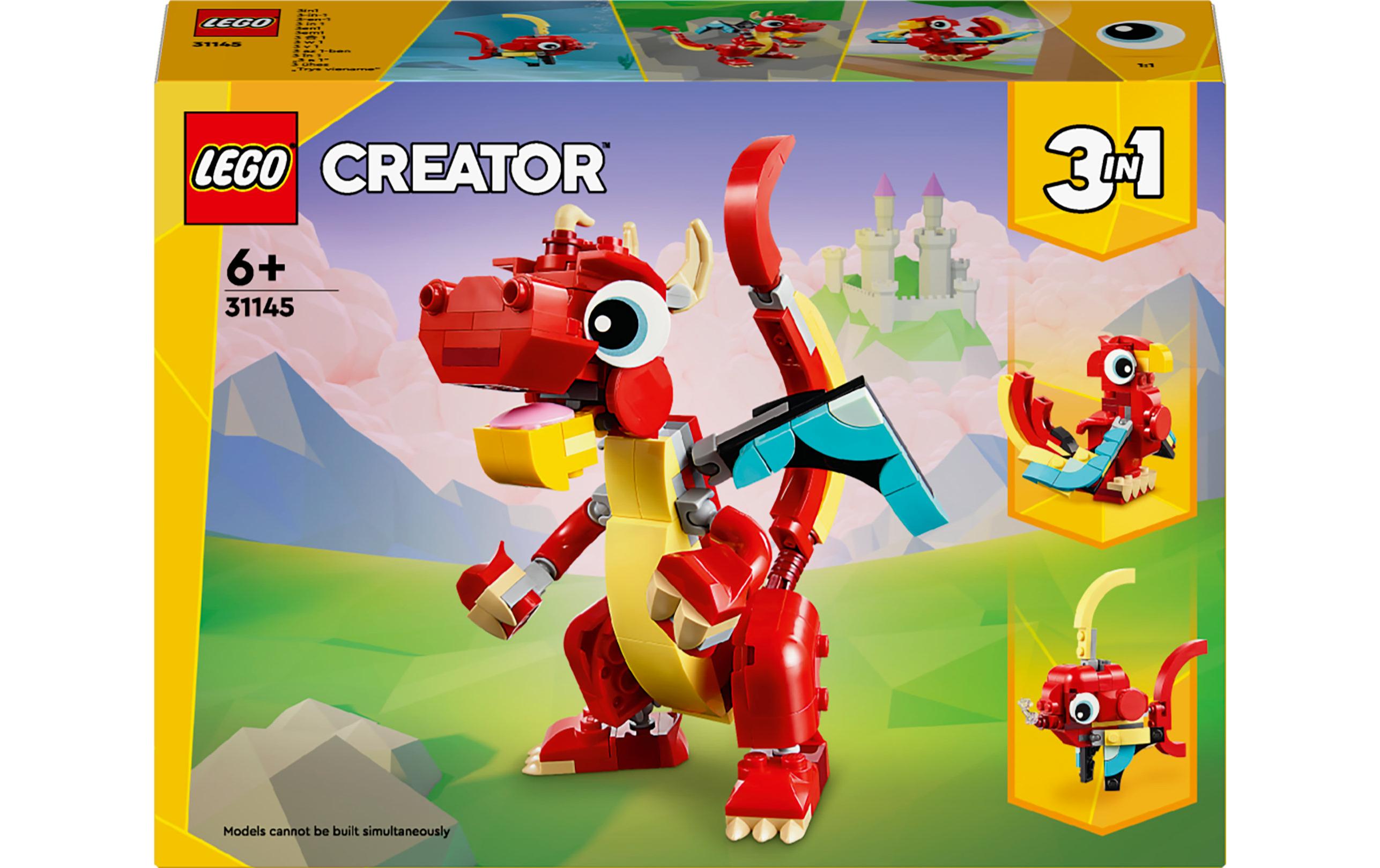 Creator Roter Drache 311453-in-1-Bauset